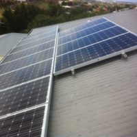 Solar panel installation at Geelong residential